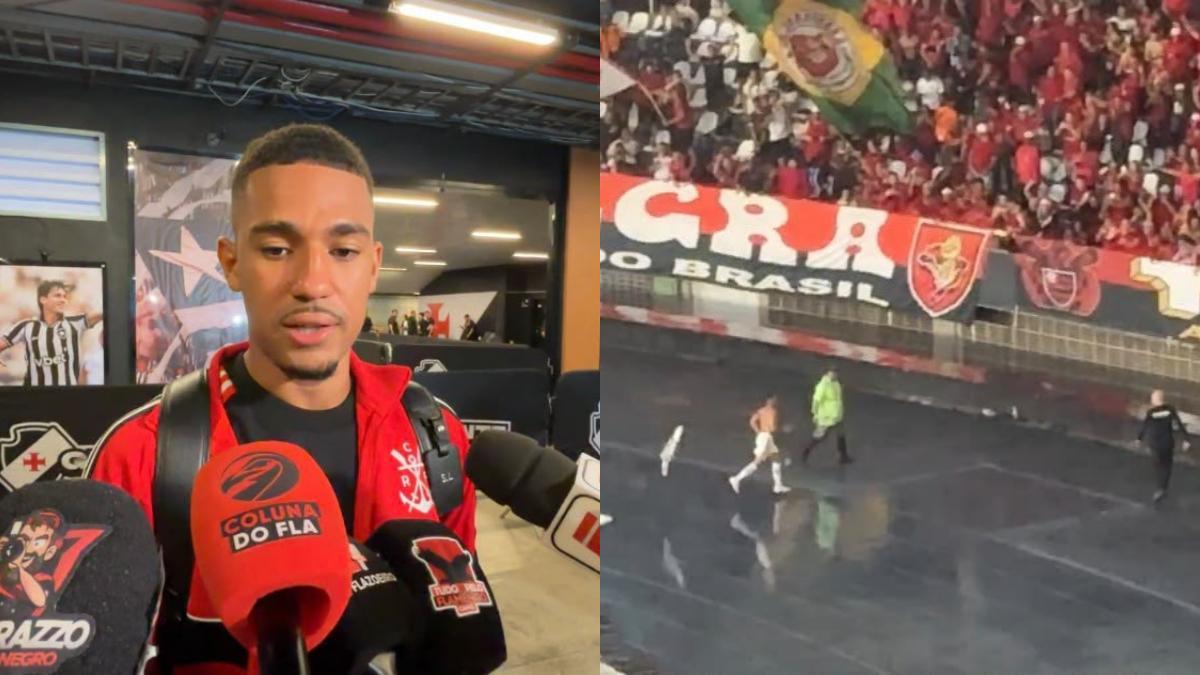 Samuel Lino explica comemoração solitária após marcar pelo Flamengo contra o Vasco